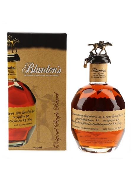 Blanton's Original Single Barrel No. 401 Bottled 2021 70cl / 46.5%