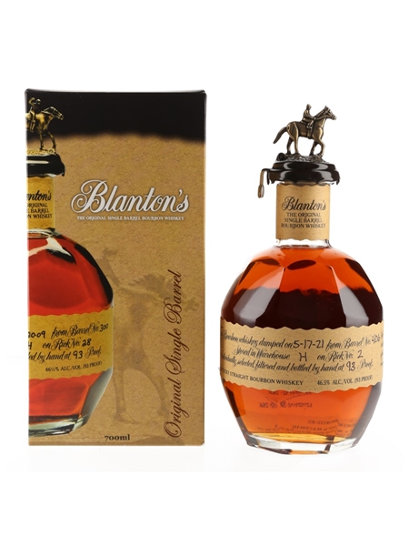 Blanton's Original Single Barrel No. 406 Bottled 2021 70cl / 46.5%