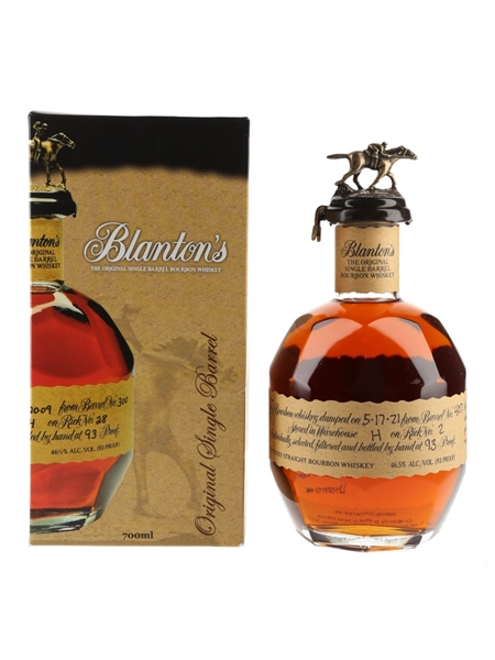 Blanton's Original Single Barrel No. 407 Bottled 2021 70cl / 46.5%