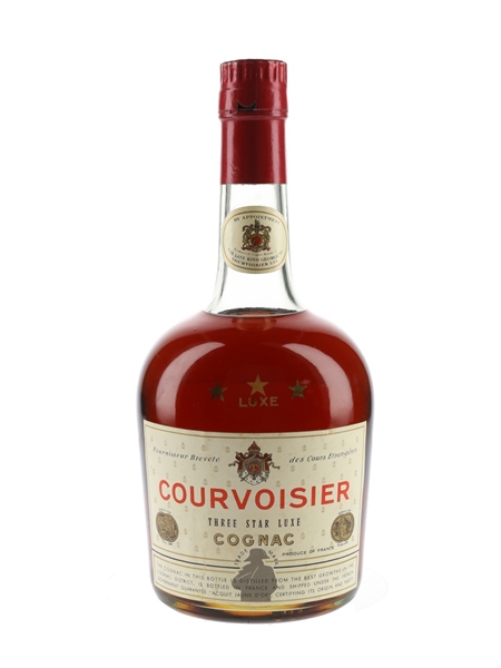 Courvoisier 3 Star Luxe Bottled 1970s 68cl / 40%