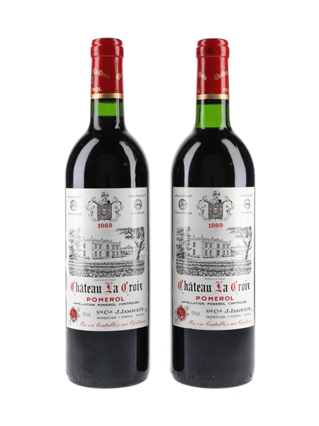 Chateau La Croix 1989 Pomerol 2 X 75cl / 13%