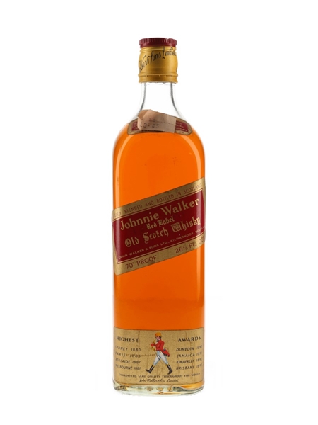 Johnnie Walker Red Label Bottled 1970s 75.7cl / 40%