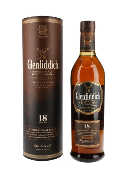 Glenfiddich 18 Year Old Batch Number 3009 70cl / 40%