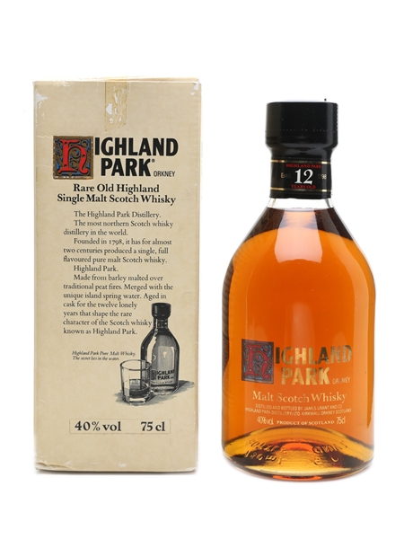 Highland Park 12 Year Old Bottled 1980s 75cl / 40%