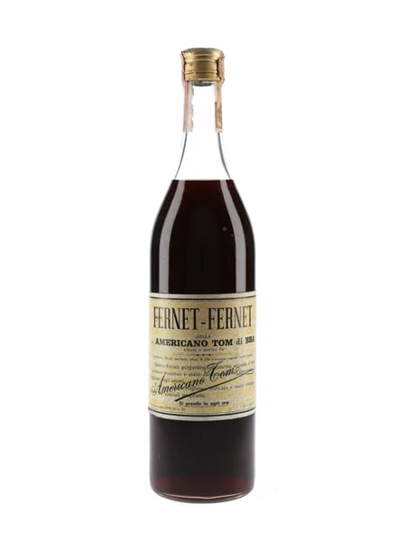 Fernet Fernet Americano Tom Di Bra Bottled 1970s 100cl / 40%