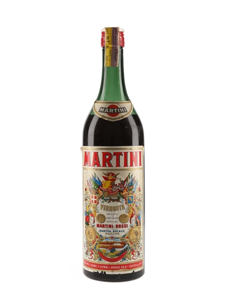 Martini Rosso Vermouth Bottled 1970s 100cl / 16.5%