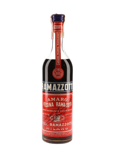 Ramazzotti Amaro Bottled 1960s 75cl / 30%