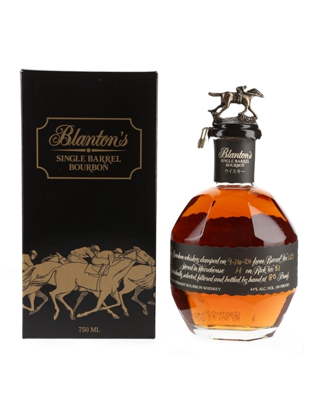 Blanton's Single Barrel No.123 Bottled 2020 - Japanese Release 75cl / 40%