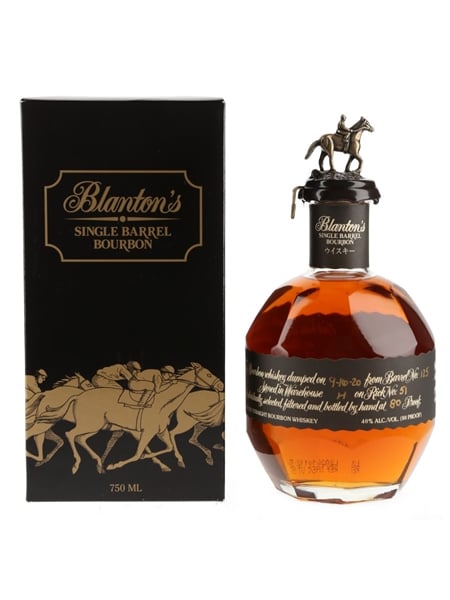 Blanton's Single Barrel No.125 Bottled 2020 - Japanese Release 75cl / 40%