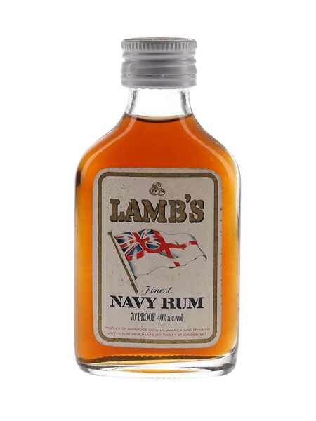 Lamb's Navy Rum Bottled 1970s 5cl / 40%