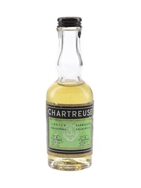 Chartreuse Green Bottled 1960s-1970s 3cl