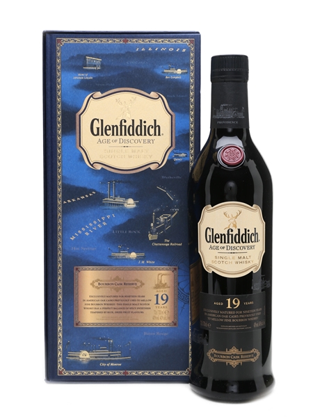 Glenfiddich 19 Year Old Age Of Discovery Bourbon 70cl / 40%