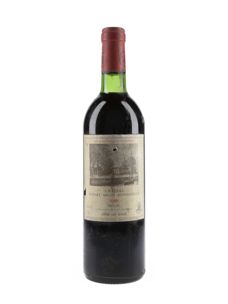 Chateau Duhart Milon Rothschild 1981 Pauillac 75cl