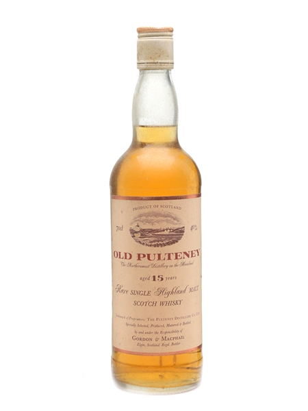 Old Pulteney 15 Year Old Gordon & MacPhail 70cl / 40%