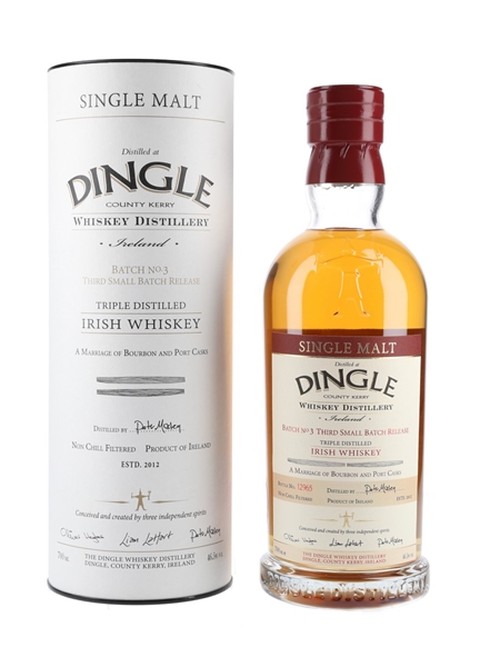 Dingle Single Malt Batch No.3 Third Small Batch Release 70cl / 46.5%