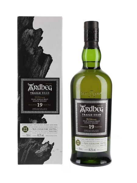 Ardbeg 19 Year Old Traigh Bhan Bottled 2019 - Small Batch Release 70cl / 46.2%