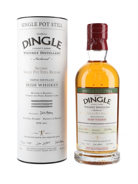 Dingle Pot Still Second Single Pot Still Release 70cl / 46.5%