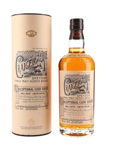 Craigellachie 23 Year Old Batch Number CR 0995 70cl / 46%