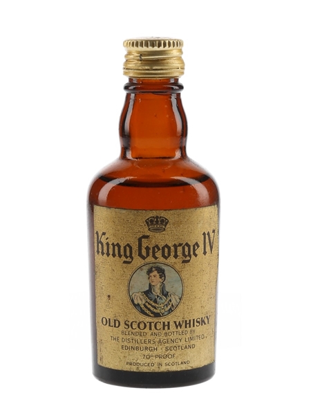 King George IV Bottled 1960s 5cl / 40%