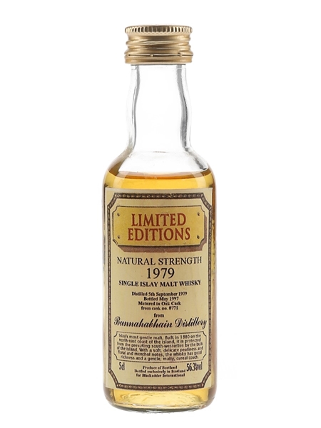 Bunnahabhain 1979 Bottled 1997 - Blackadder 5cl / 56.3%