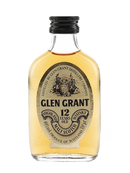 Glen Grant 12 Year Old Bottled 1970s-1980s 5cl / 40%