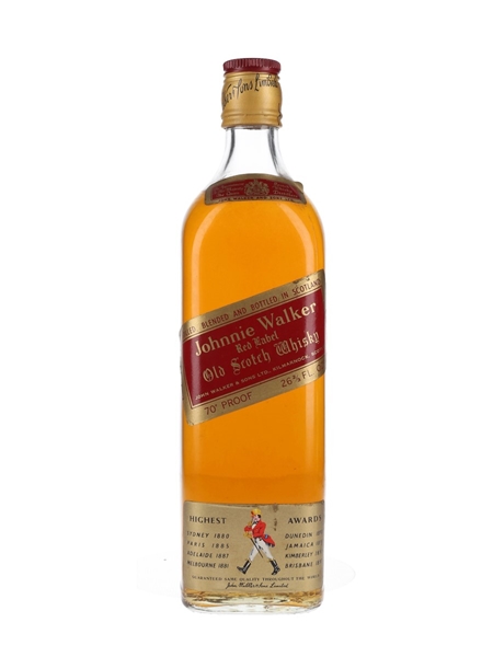 Johnnie Walker Red Label Bottled 1970s 75.7cl / 40%