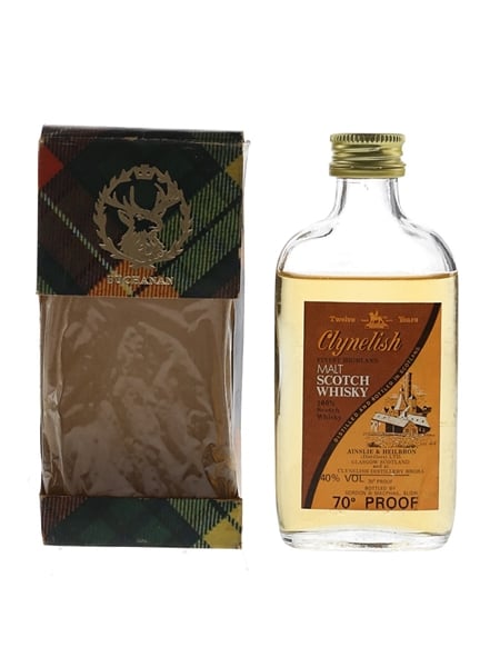 Clynelish 12 Year Old Bottled 1970s - Gordon & MacPhail 5cl / 40%