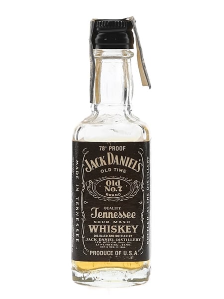 Jack Daniel's Old No.7 Bottled 1970s 4.7cl / 44.5%