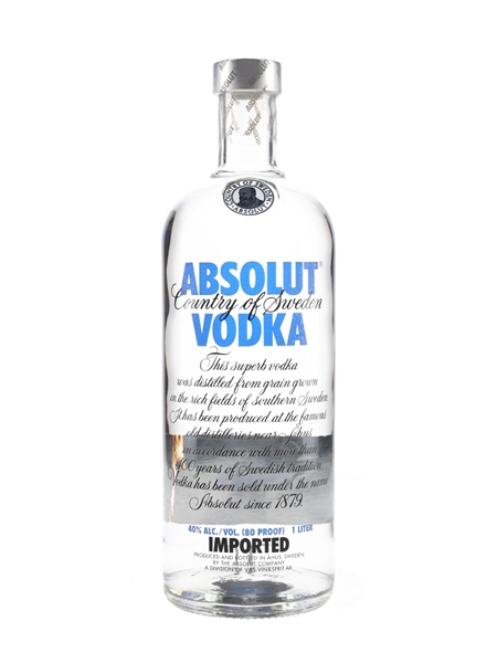 Absolut Vodka  100cl / 40%