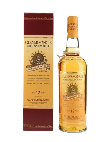 Glenmorangie 12 Year Old Millenium Malt Bottled 1990s 70cl / 40%