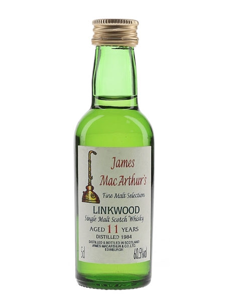 Linkwood 1984 11 Year Old James MacArthur's 5cl / 60.5%