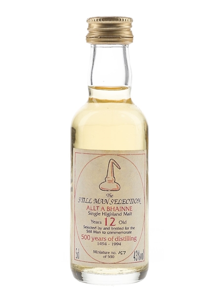 Allt A Bhainne 12 Year Old Still Man Collection - 500 Years Of Distilling 5cl / 43%