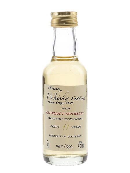 Glenlivet 11 Year Old Milano Whisky Festival 5cl / 43%