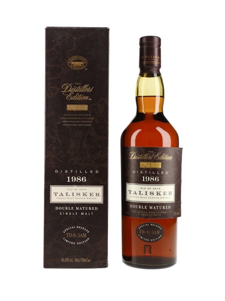 Talisker 1986 Distillers Edition  70cl / 45.8%