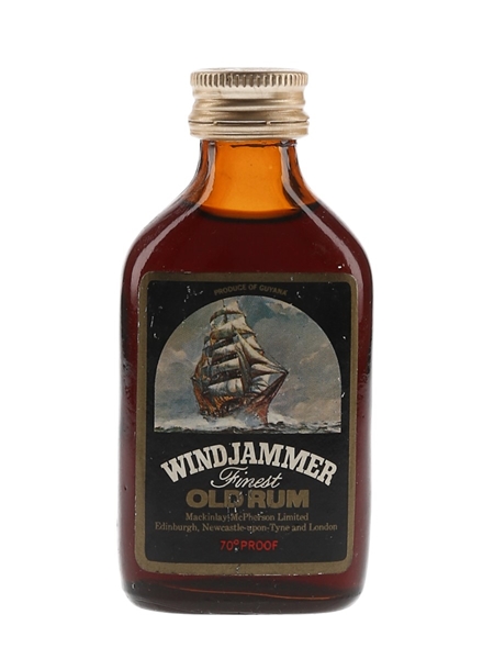 Windjammer Finest Old Rum Bottled 1970s 5cl / 40%