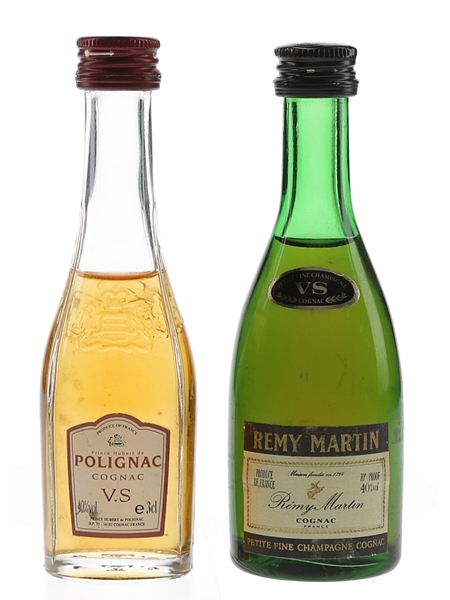 Prince Hubert De Polignac VS & Remy Martin VS  3cl & 5cl / 40%