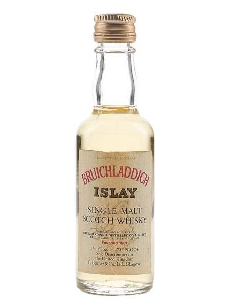 Bruichladdich Islay Bottled 1970s - Bucher & Co 4.7cl / 43%