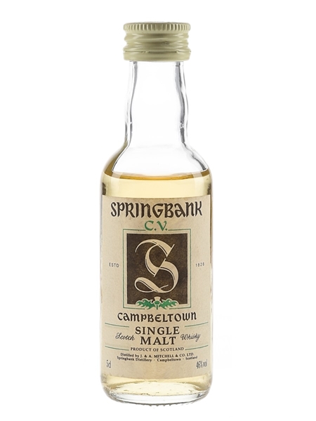 Springbank CV Bottled 1990s 5cl / 46%