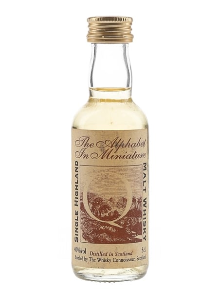 The Alphabet In Miniature The Whisky Connoisseur 5cl / 40%