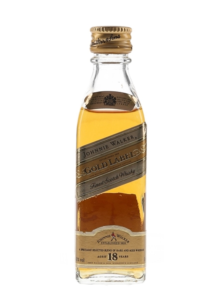 Johnnie Walker 18 Year Old Gold Label  5cl / 43%