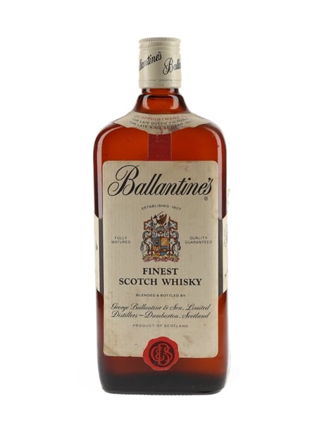 Ballantine's Finest Bottled 1970s 75cl