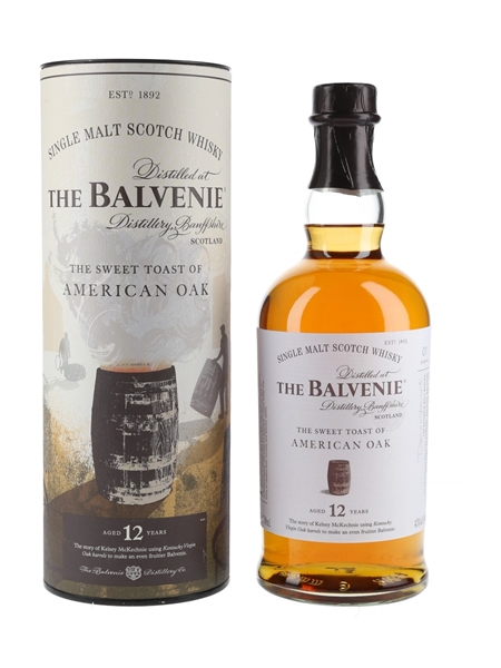 Balvenie 12 Year Old The Sweet Toast Of American Oak The Balvenie Stories - Story No.1 70cl / 43%