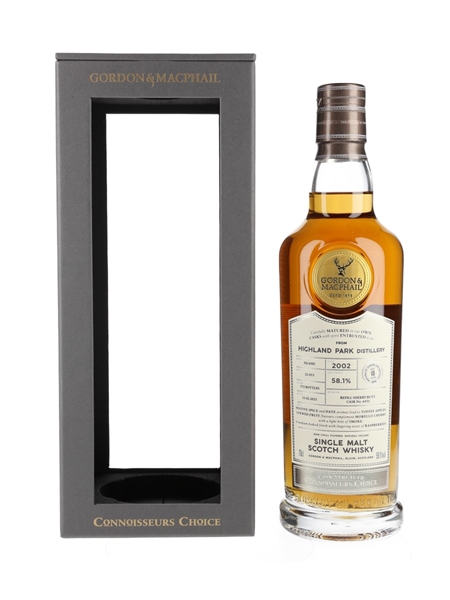 Highland Park 2002 18 Year Old Connoisseurs Choice Bottled 2021 - Gordon & MacPhail 70cl / 58.1%