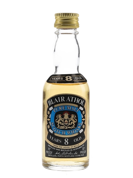 Blair Athol 8 Year Old Bottled 1970s-1980s 5cl / 40%