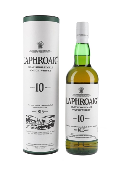 Laphroaig 10 Year Old  70cl / 40%