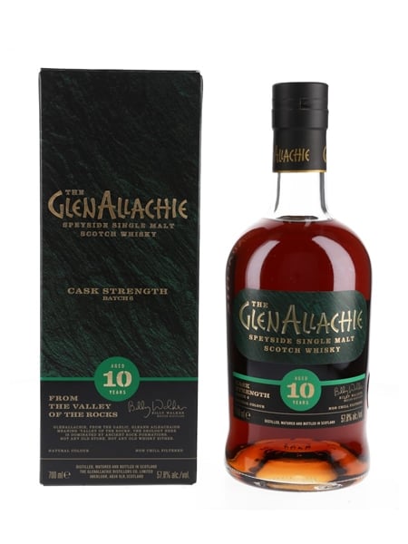 Glenallachie 10 Year Old Cask Strength Batch 6 Bottled 2021 70cl / 57.8%