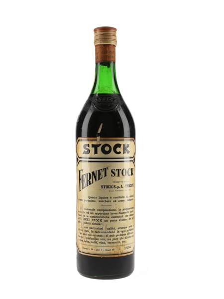 Stock Fernet Bottled 1960s 100cl / 41%