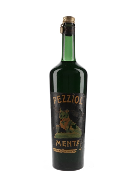 Pezziol Menta Bottled 1950s 100cl