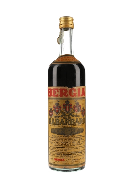 Bergia Rabarbaro Bottled 1950s 100cl / 18%