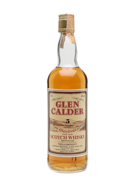 Glen Calder 5 Year Old Bottled 1980s 75cl / 40%